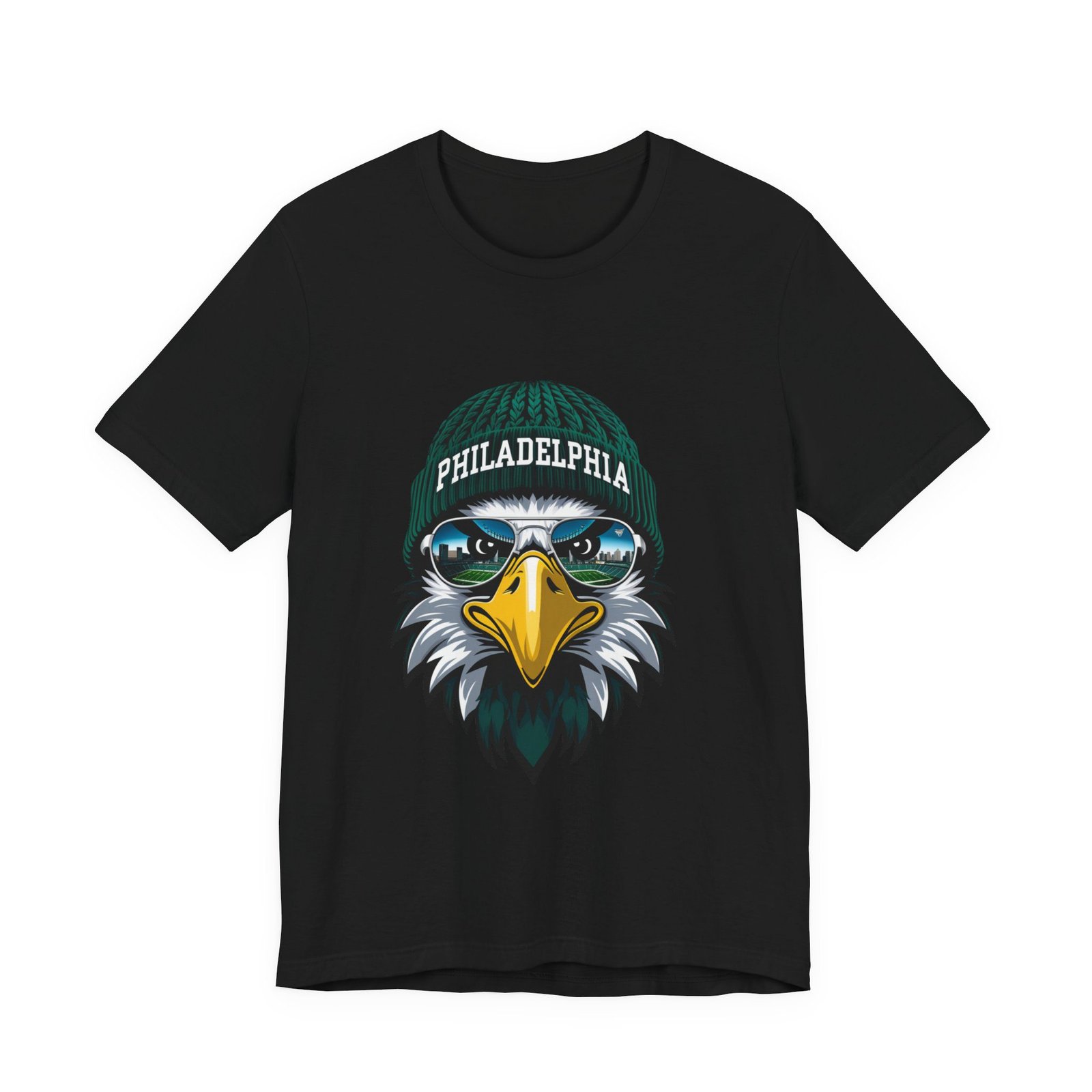 Philly Football T-Shirt | Cool Mascot with Glasses | Vintage Philly Fan Apparel | Retro Football Tee, philly goose , philadelphia eagles - Image 27