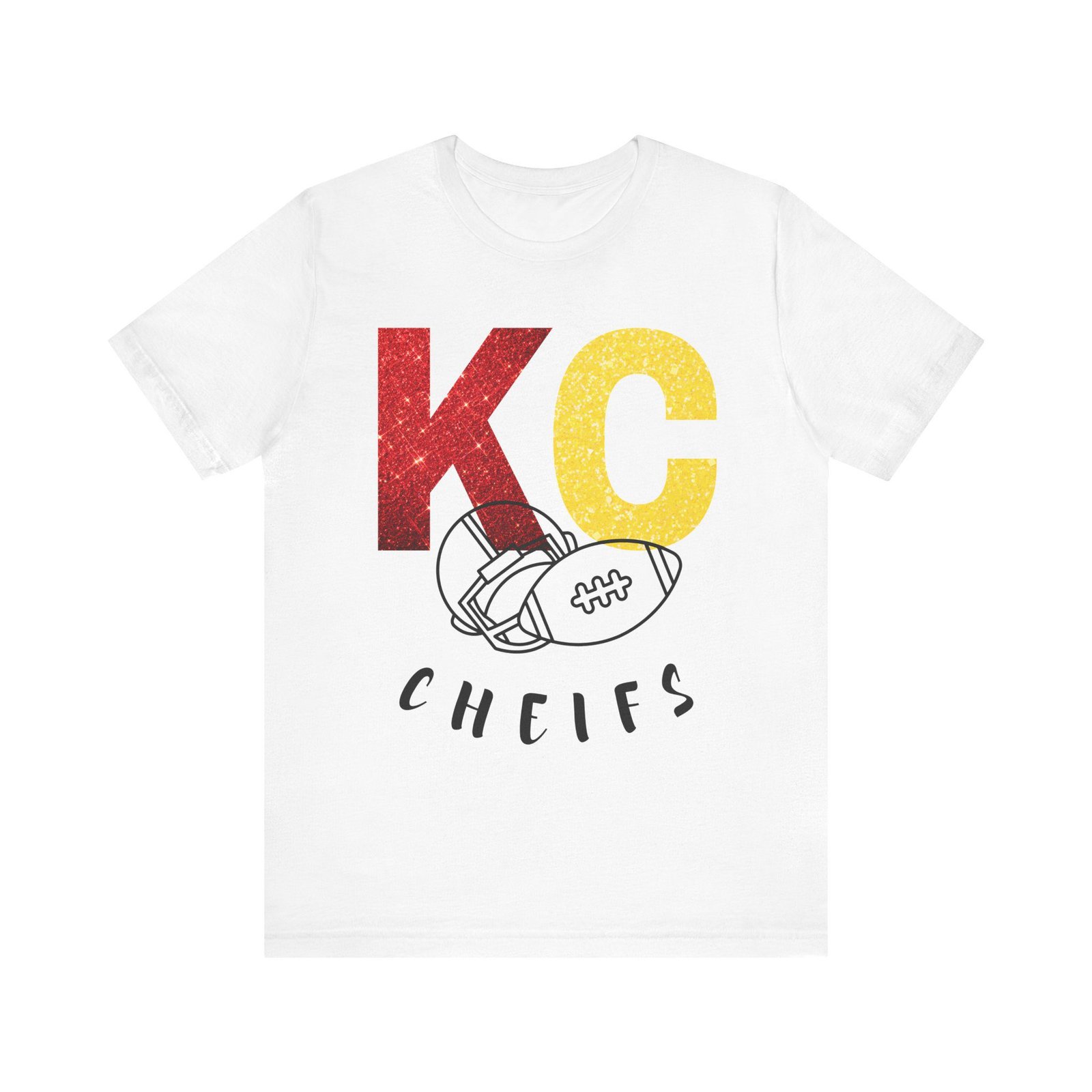 Kansas City Chiefs t shirt | KC Chiefs Hoodie | Vintage Football Pullover | Game Day Apparel | Gift for Chiefs Jersey Short Sleeve Tee - Image 11