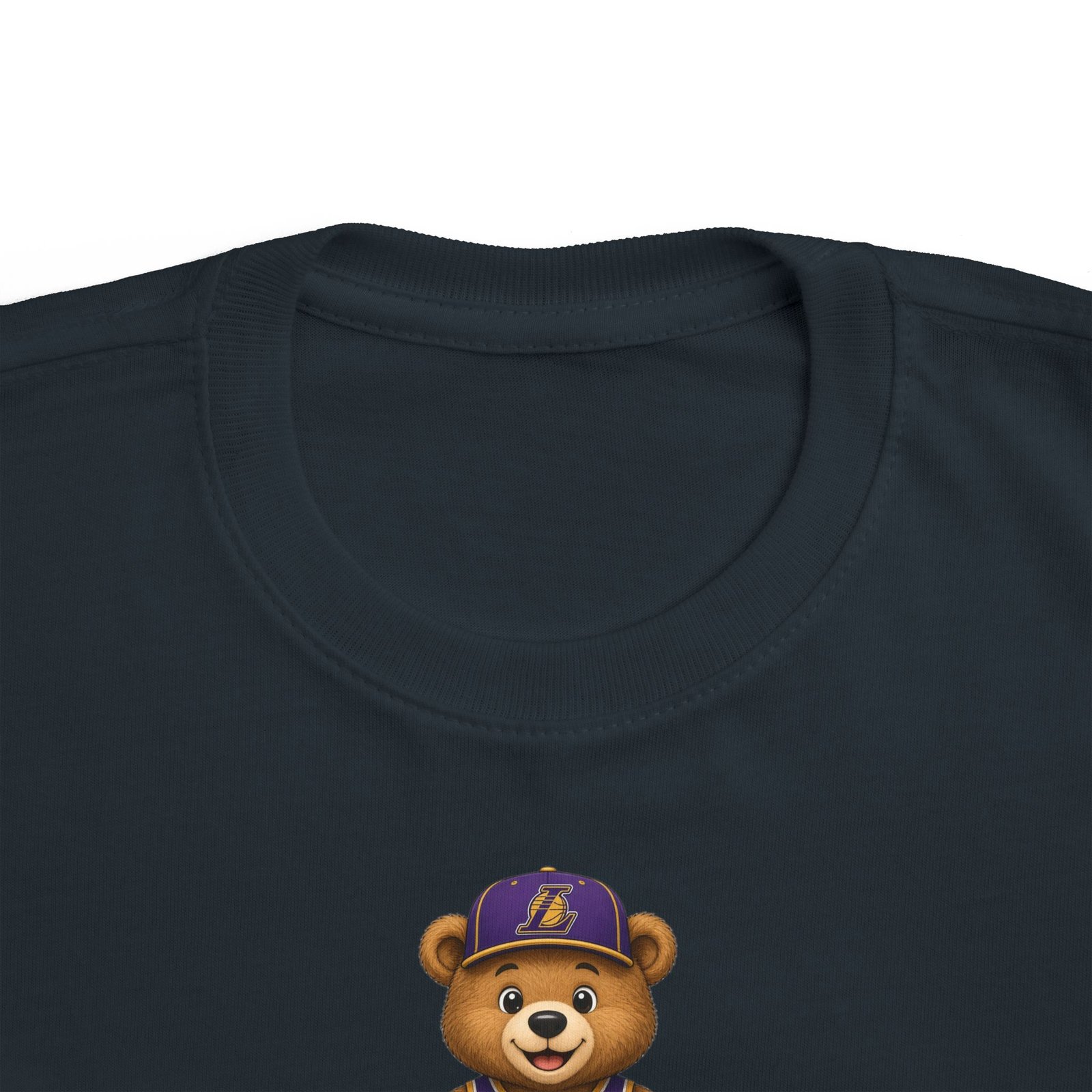 Lakers Teddy Bear Kids T Shirt | Los Angeles Basketball Shirt | Cute Bear Tee | Lakers Fan Gift | Kids (XS–XL - Image 8