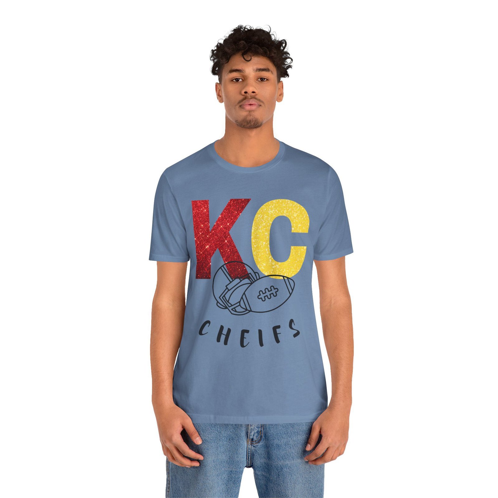Kansas City Chiefs t shirt | KC Chiefs Hoodie | Vintage Football Pullover | Game Day Apparel | Gift for Chiefs Jersey Short Sleeve Tee - Image 24