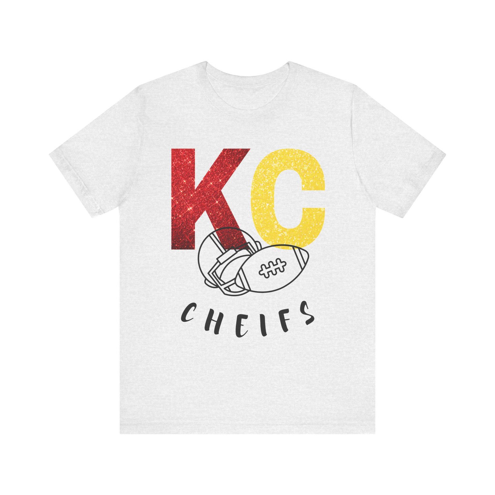Kansas City Chiefs t shirt | KC Chiefs Hoodie | Vintage Football Pullover | Game Day Apparel | Gift for Chiefs Jersey Short Sleeve Tee - Image 16