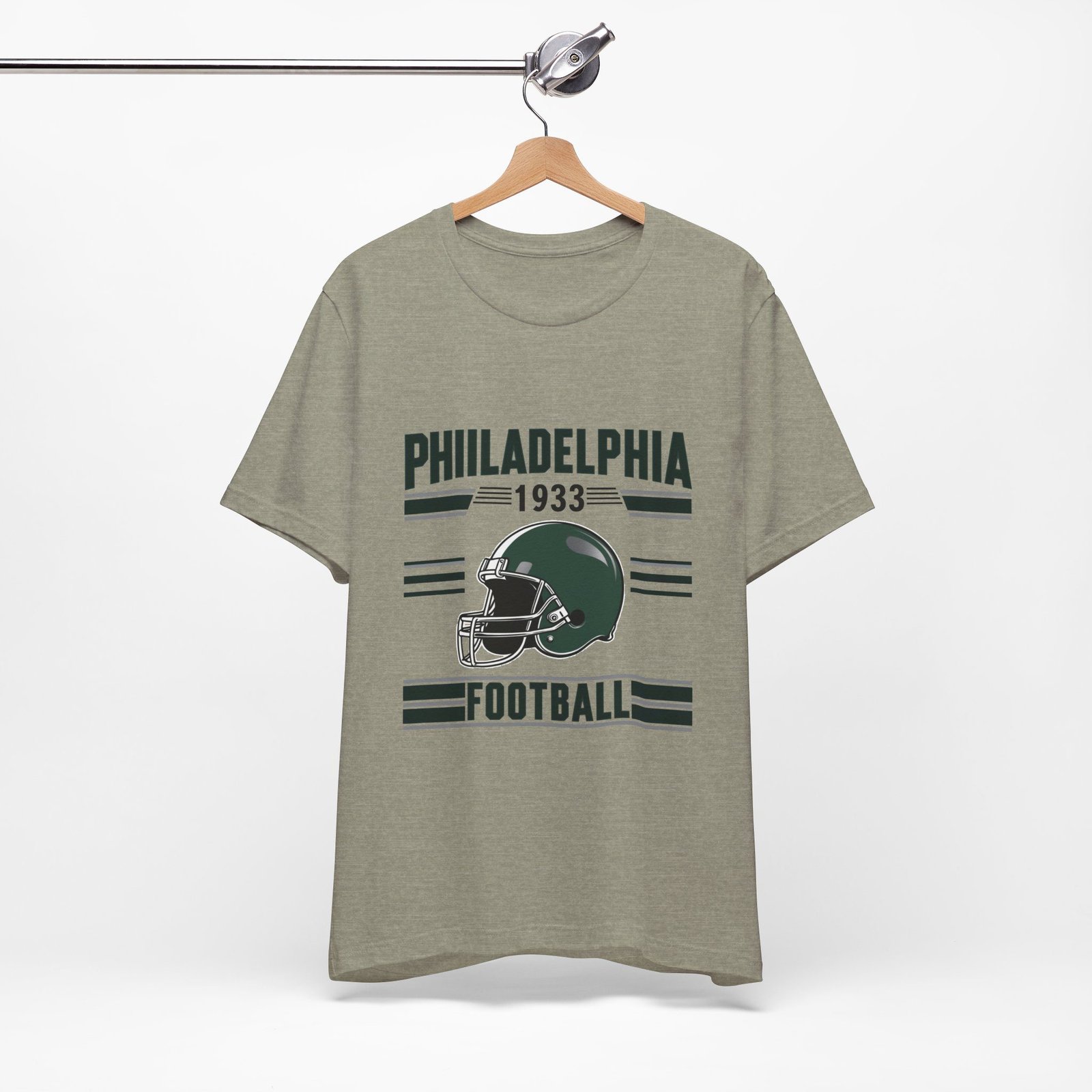 Philadelphia Football Retro T-Shirt | Eagles Game Day Gear | Philly Sports Apparel | Vintage Philadelphia Unisex Jersey Short Sleeve Tee - Image 28