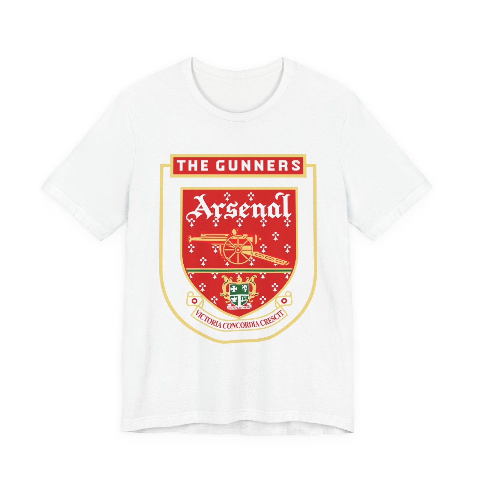 Retro Vintage Arsenal Logo T-Shirt | Arsenal Fan Tee | Arsenal FC Apparel | Gift for Him or Her | Unisex Jersey Short Sleeve Tee - Image 10