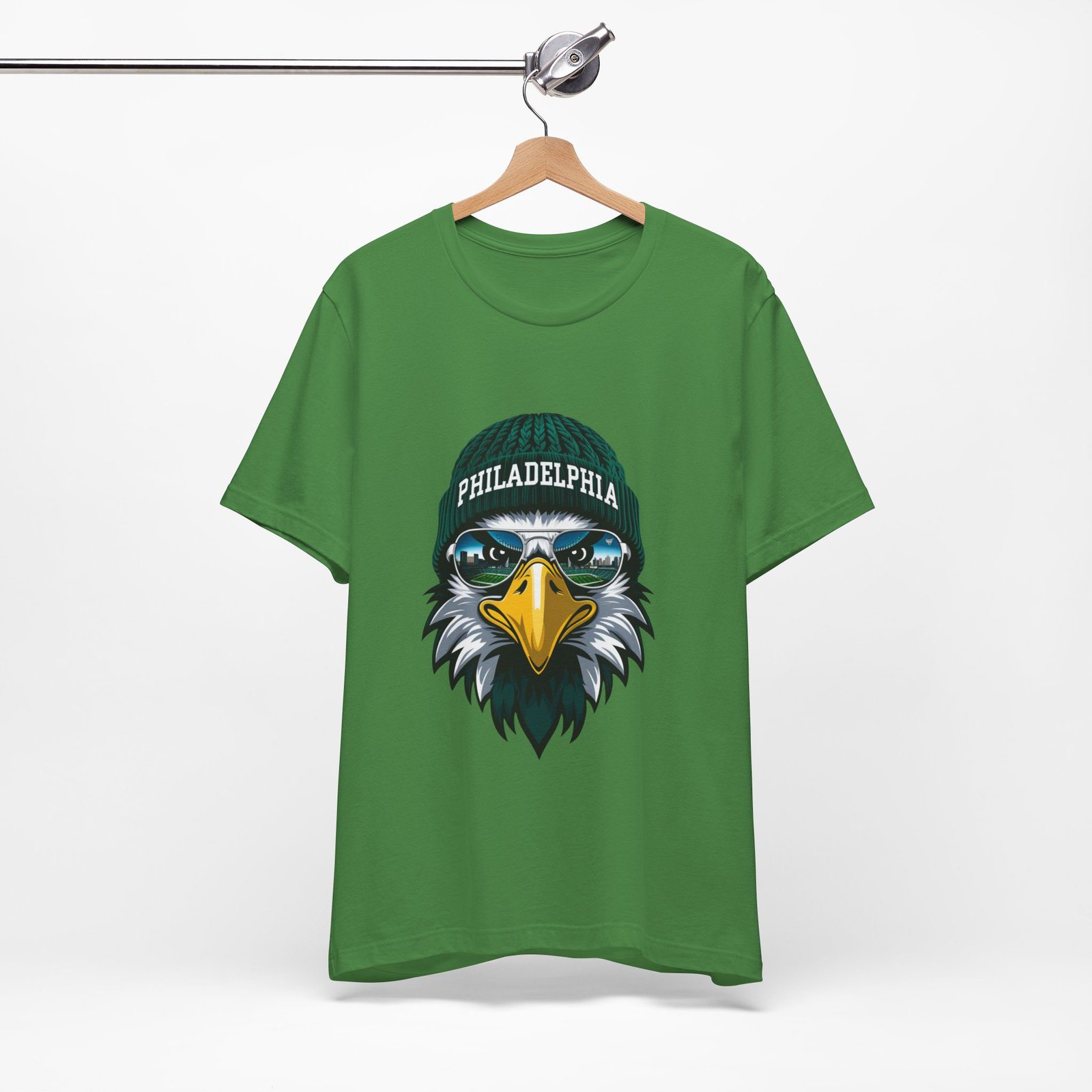 Philly Football T-Shirt | Cool Mascot with Glasses | Vintage Philly Fan Apparel | Retro Football Tee, philly goose , philadelphia eagles - Image 43