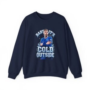 Alternative view of Baby It's Cold Outside sweatshirt | Cole Palmer Its Cold Outside Sweatshirt | Chelsea Football Shirt | Chelsea , Christmas Football Sweater