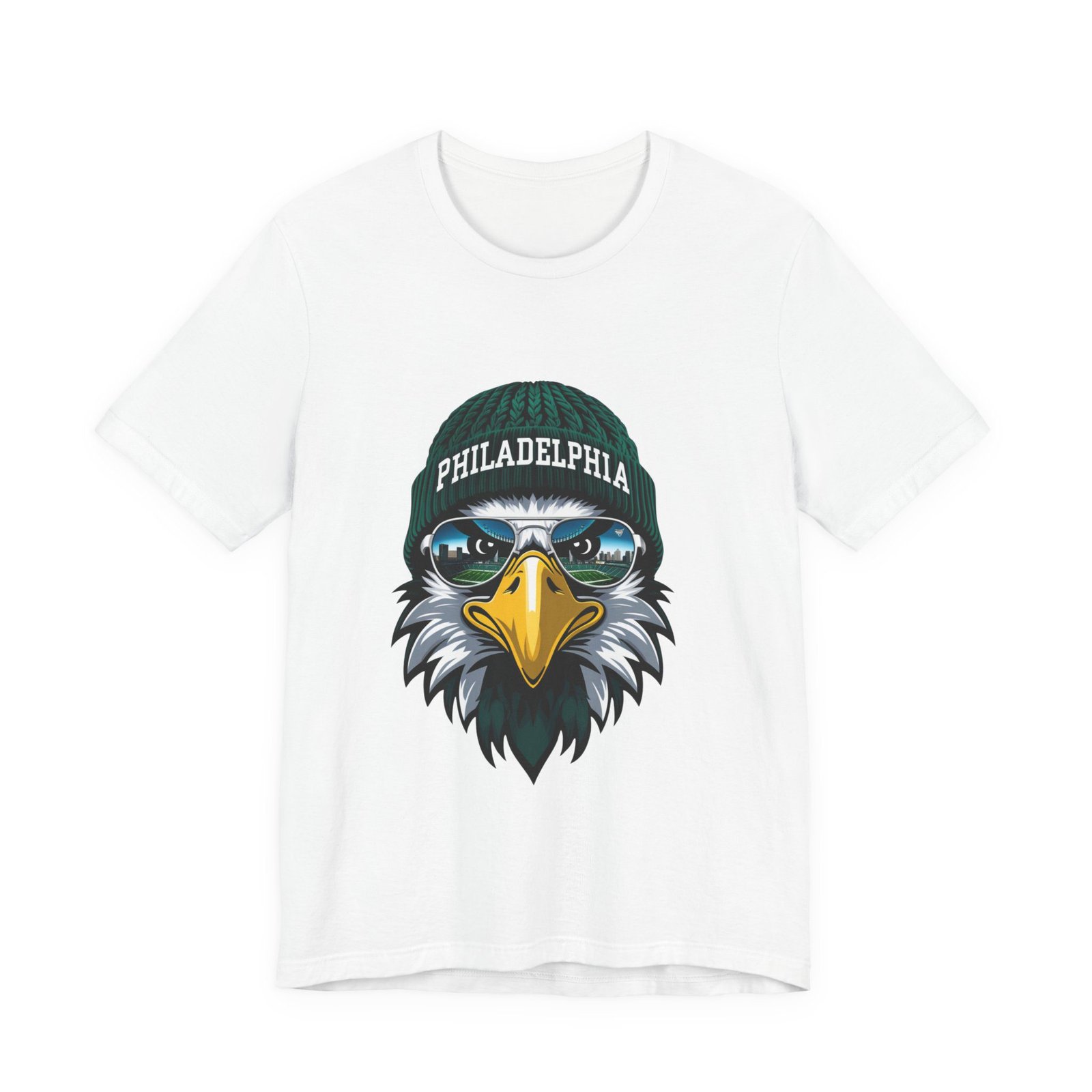 Philly Football T-Shirt | Cool Mascot with Glasses | Vintage Philly Fan Apparel | Retro Football Tee, philly goose , philadelphia eagles - Image 8