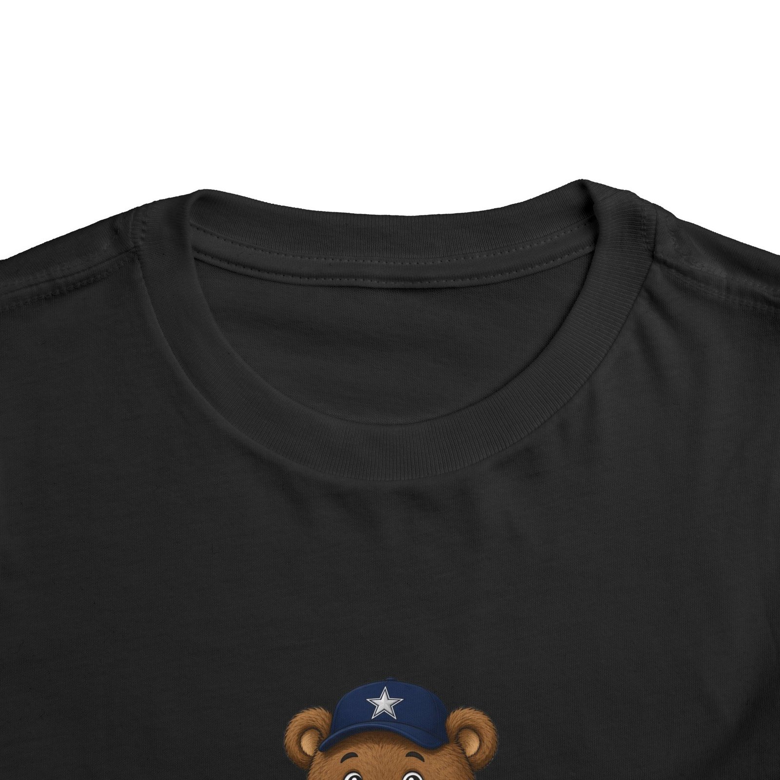 Cowboys Teddy Bear Kids T Shirt | Dallas Football Shirt | Cute Bear Tee | Cowboys Fan Gift | Toddler (2T–5/6T) - Image 11