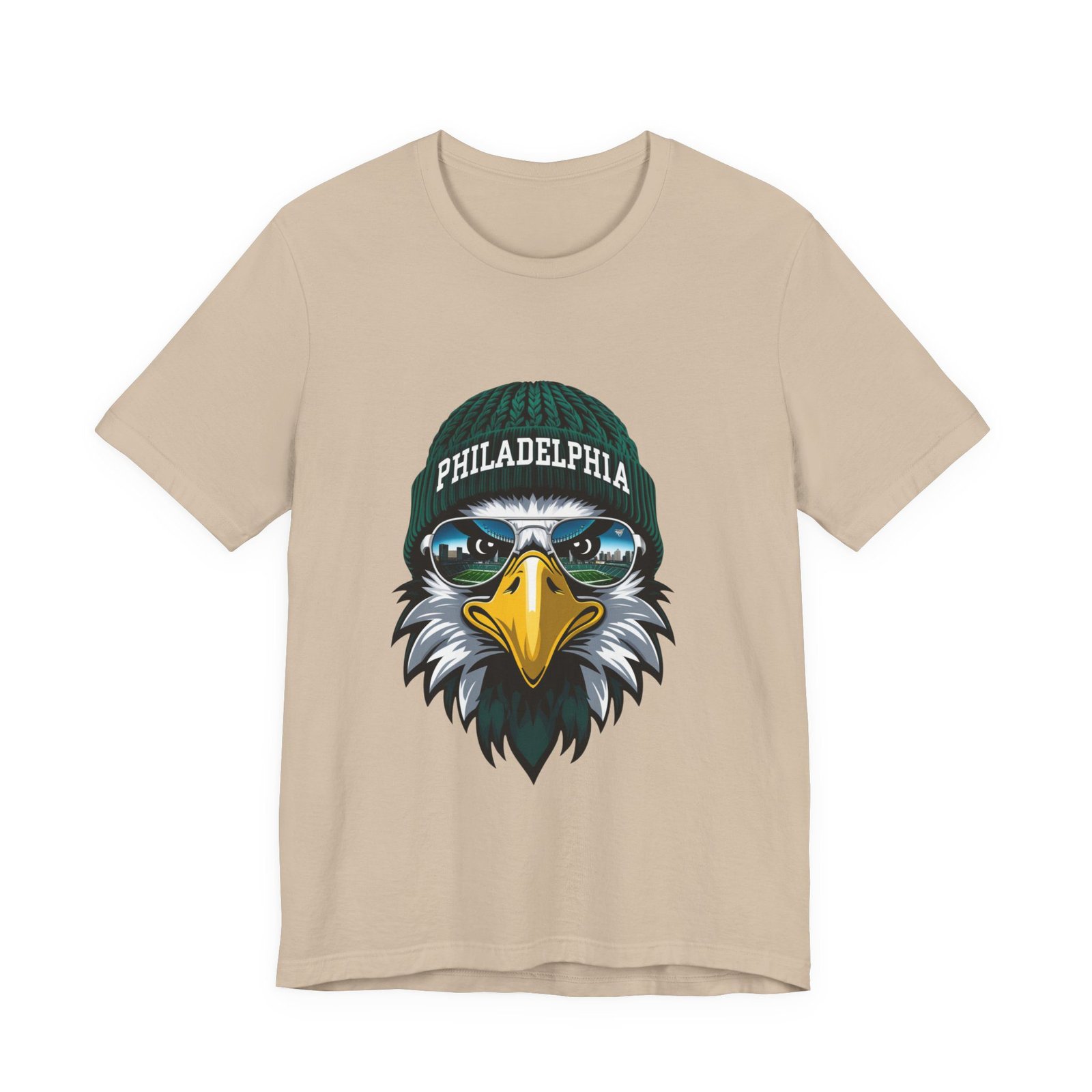 Philly Football T-Shirt | Cool Mascot with Glasses | Vintage Philly Fan Apparel | Retro Football Tee, philly goose , philadelphia eagles - Image 38