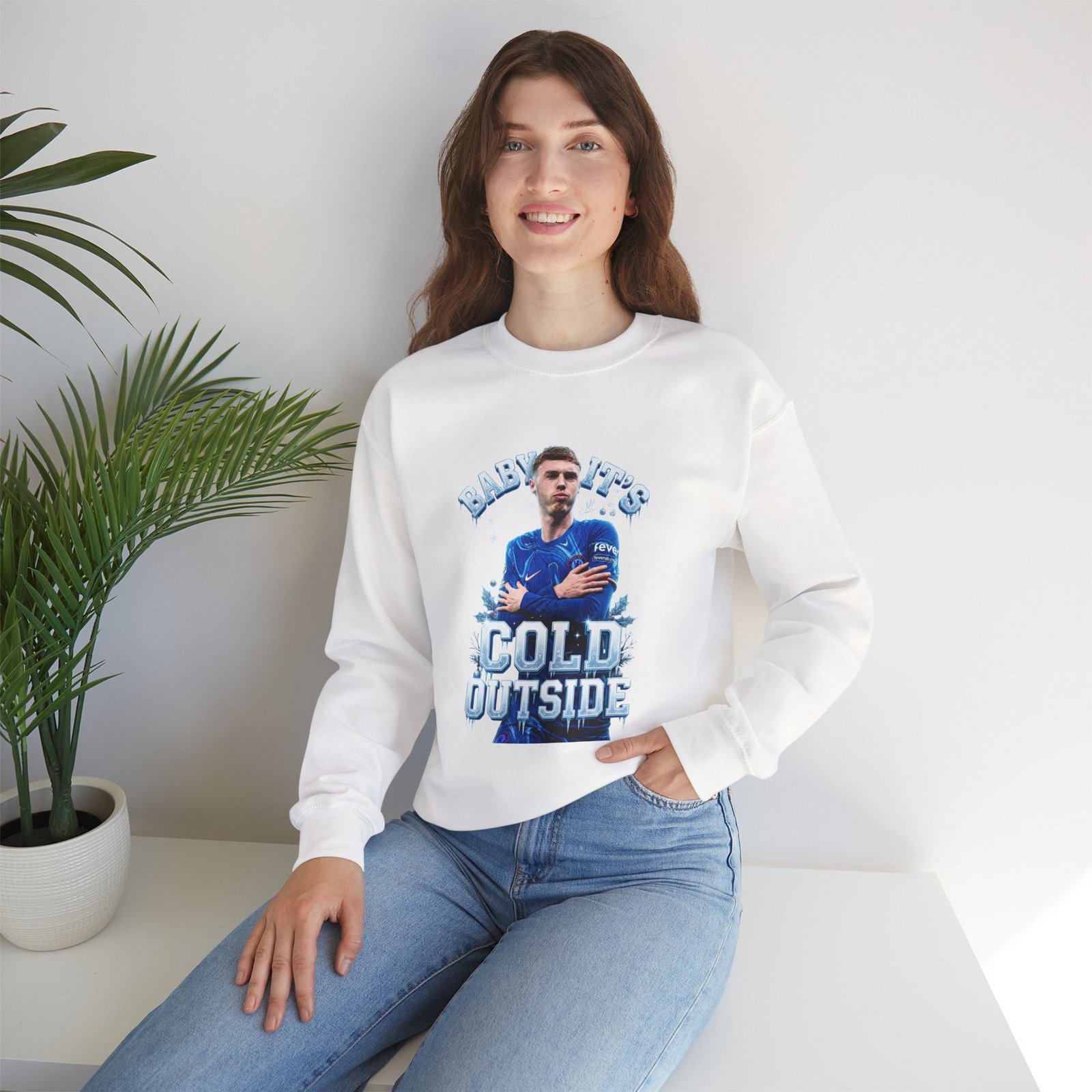 Baby It's Cold Outside sweatshirt | Cole Palmer Its Cold Outside Sweatshirt | Chelsea Football Shirt | Chelsea , Christmas Football Sweater - Image 13