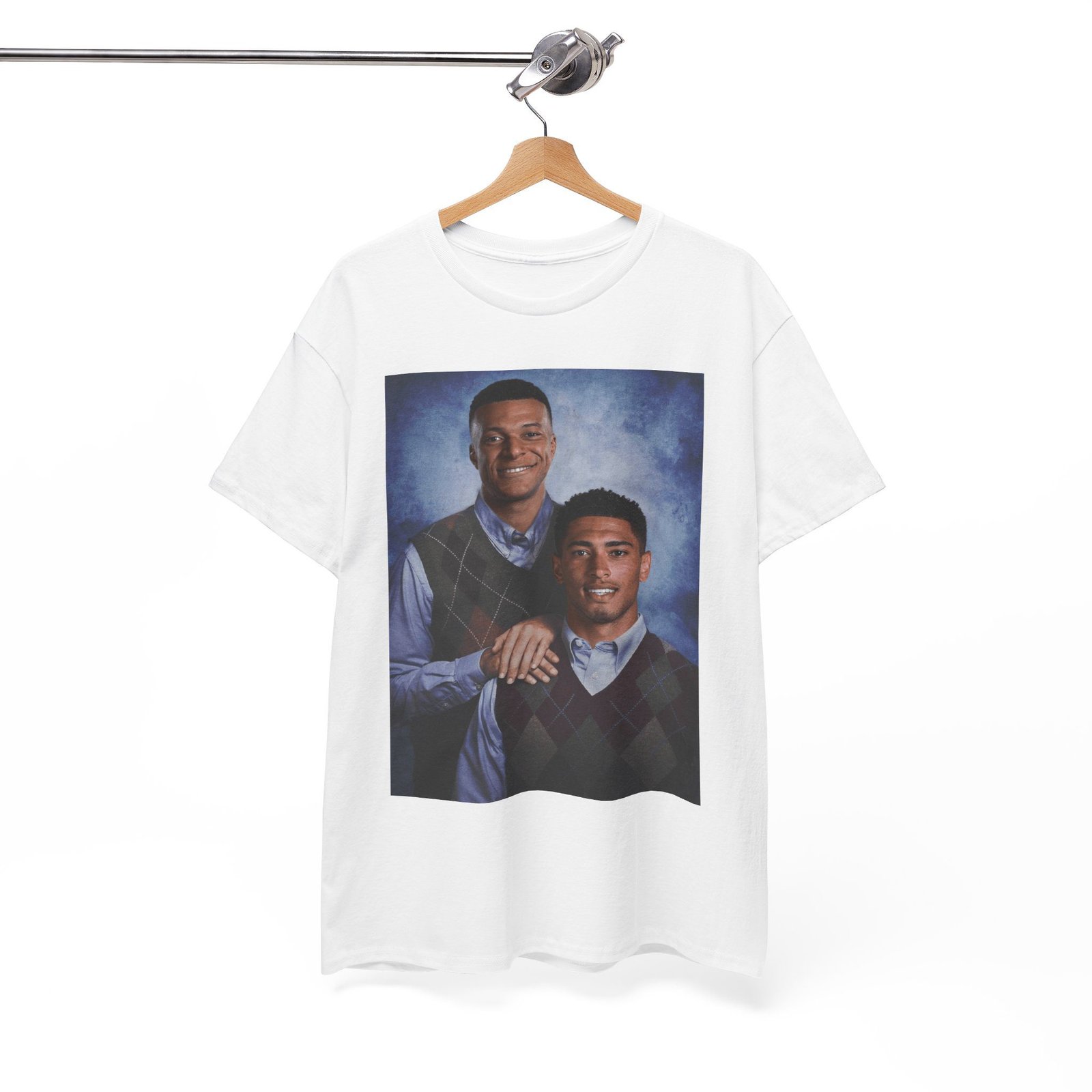 Jude Bellingham Kylian Mbappe Step Brothers T Shirt | Real Madrid Football Shirt | Madrid Fan Gift | Funny Soccer Tee | Football Gift - Image 4