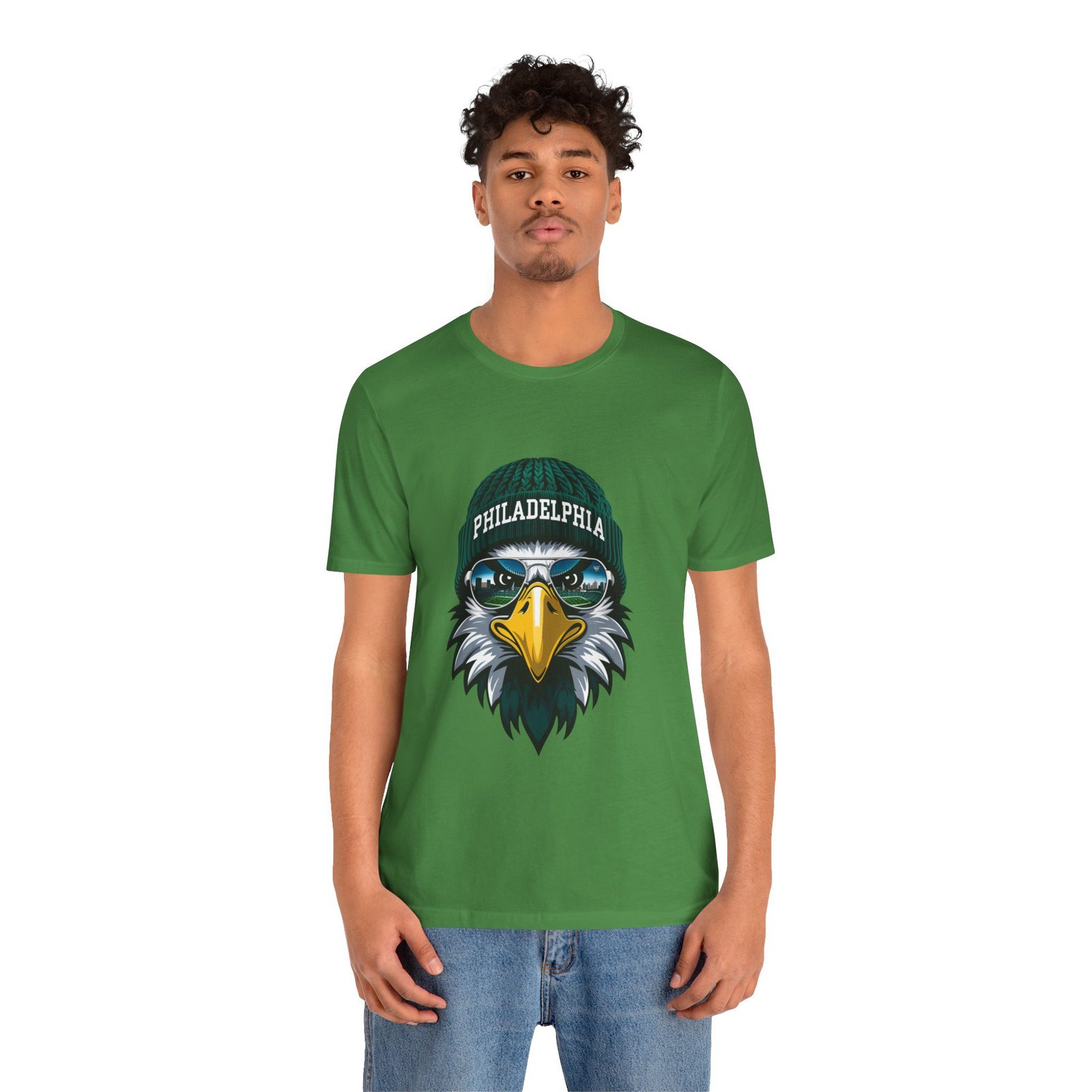 Philly Football T-Shirt | Cool Mascot with Glasses | Vintage Philly Fan Apparel | Retro Football Tee, philly goose , philadelphia eagles - Image 46
