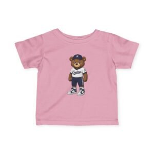 Cowboys Teddy Bear Kids T Shirt | Dallas Football Shirt | Cute Bear Tee | Cowboys Fan Gift | Infant (6M–24M)