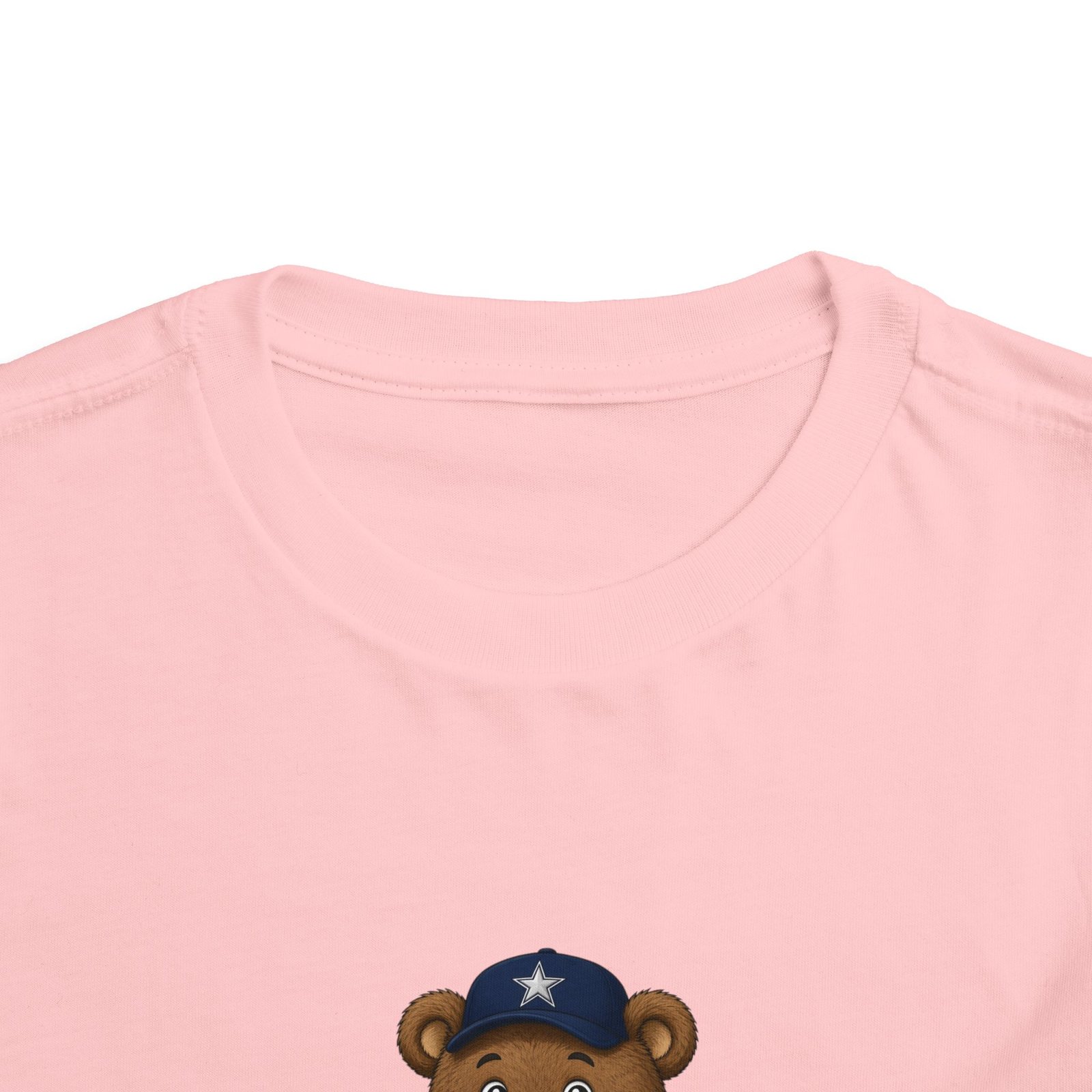 Cowboys Teddy Bear Kids T Shirt | Dallas Football Shirt | Cute Bear Tee | Cowboys Fan Gift | Toddler (2T–5/6T) - Image 19