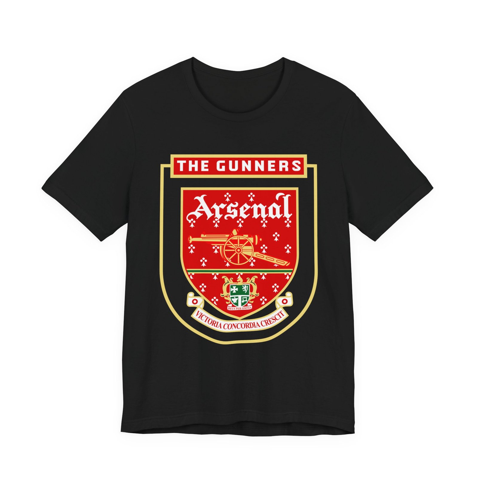 Retro Vintage Arsenal Logo T-Shirt | Arsenal Fan Tee | Arsenal FC Apparel | Gift for Him or Her | Unisex Jersey Short Sleeve Tee - Image 17