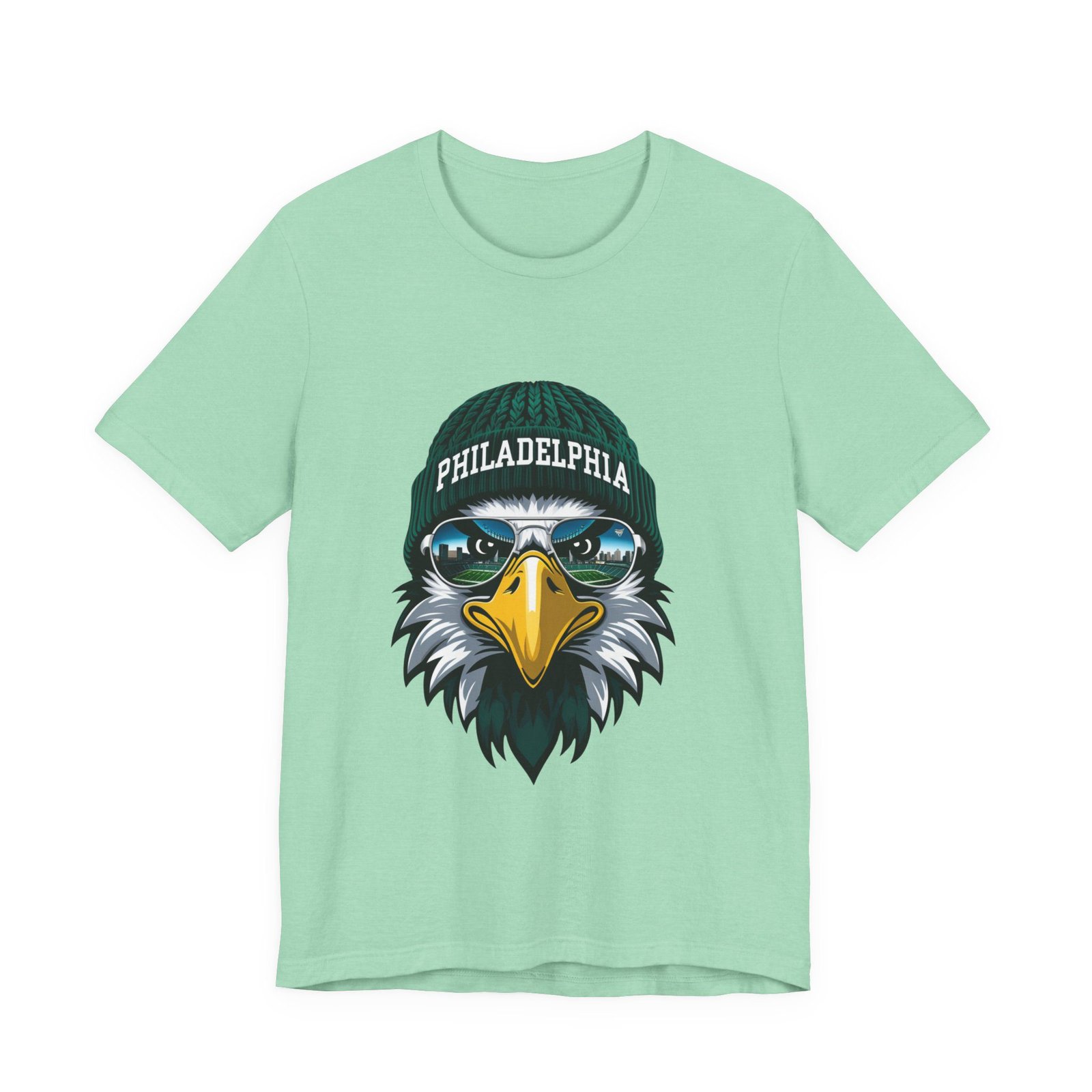 Philly Football T-Shirt | Cool Mascot with Glasses | Vintage Philly Fan Apparel | Retro Football Tee, philly goose , philadelphia eagles - Image 50