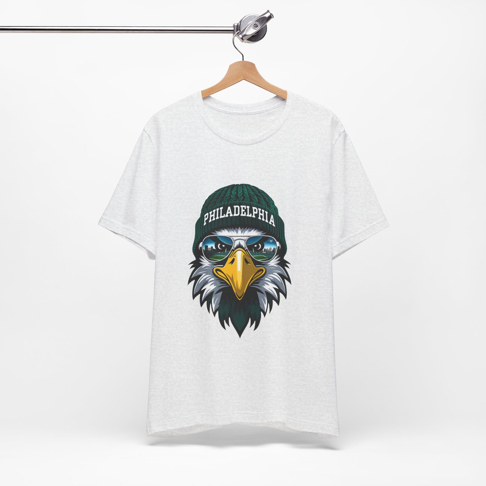 Philly Football T-Shirt | Cool Mascot with Glasses | Vintage Philly Fan Apparel | Retro Football Tee, philly goose , philadelphia eagles - Image 13