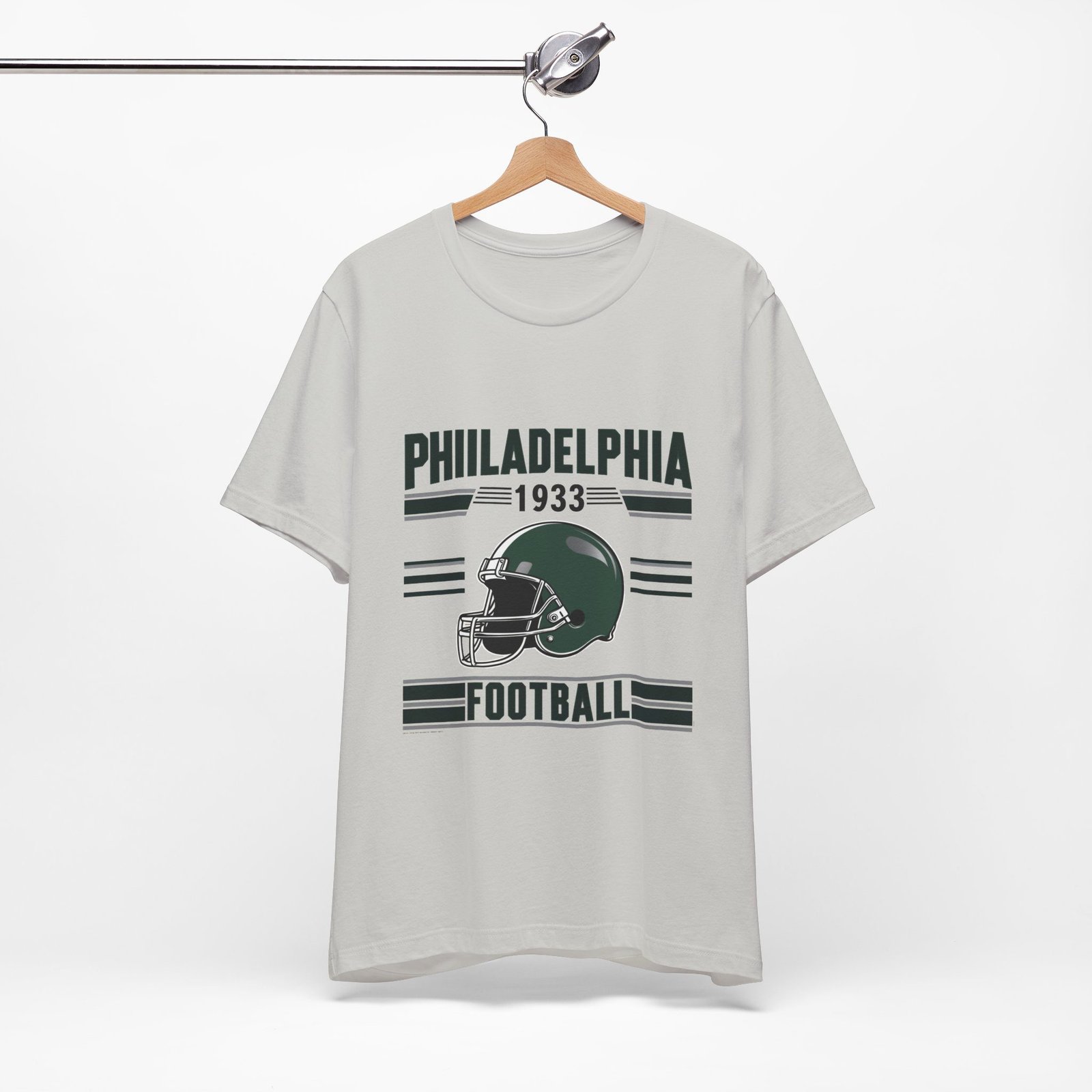 Philadelphia Football Retro T-Shirt | Eagles Game Day Gear | Philly Sports Apparel | Vintage Philadelphia Unisex Jersey Short Sleeve Tee - Image 23