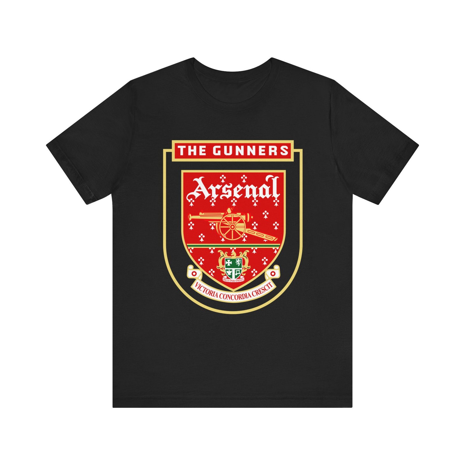 Retro Vintage Arsenal Logo T-Shirt | Arsenal Fan Tee | Arsenal FC Apparel | Gift for Him or Her | Unisex Jersey Short Sleeve Tee - Image 15