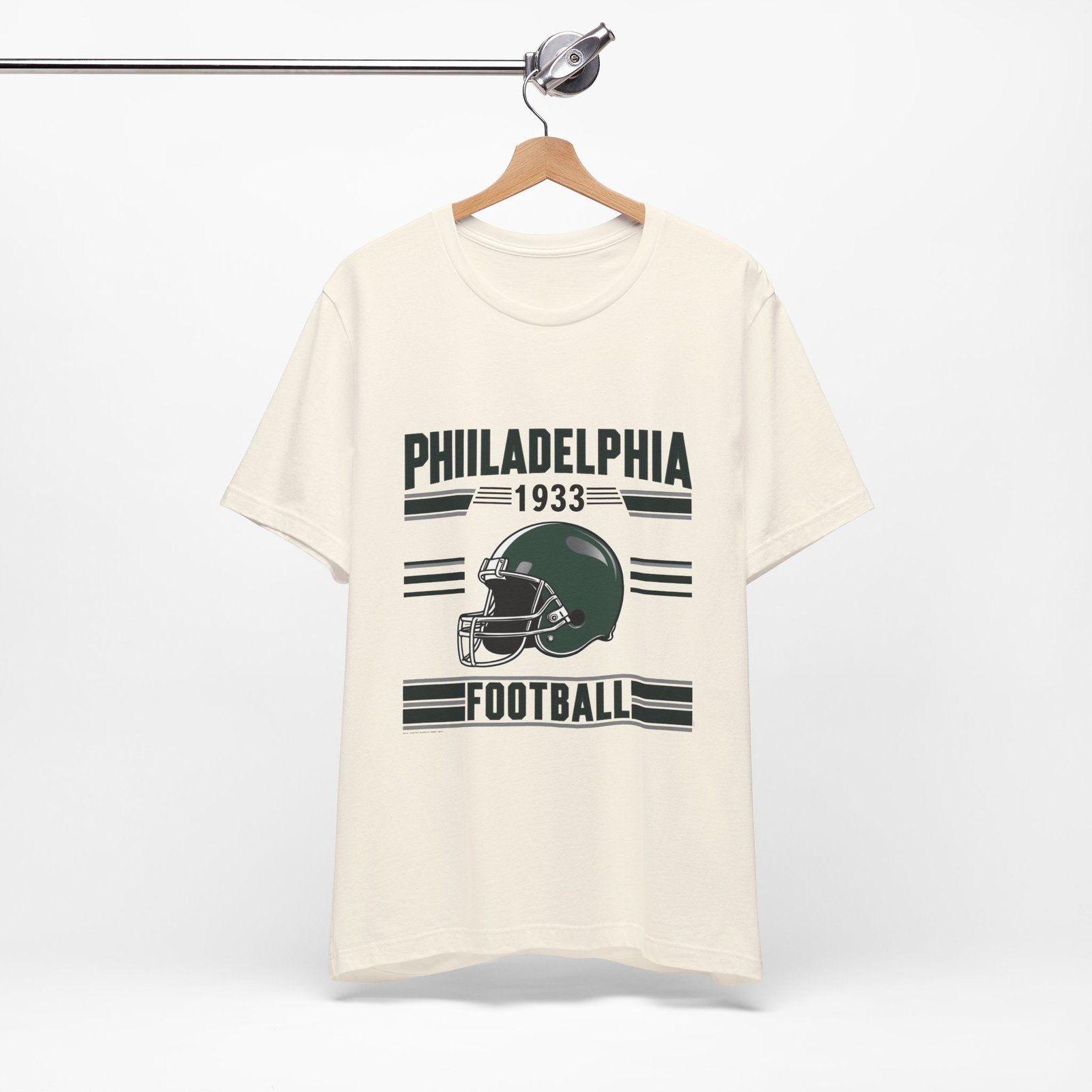 Philadelphia Football Retro T-Shirt | Eagles Game Day Gear | Philly Sports Apparel | Vintage Philadelphia Unisex Jersey Short Sleeve Tee - Image 18
