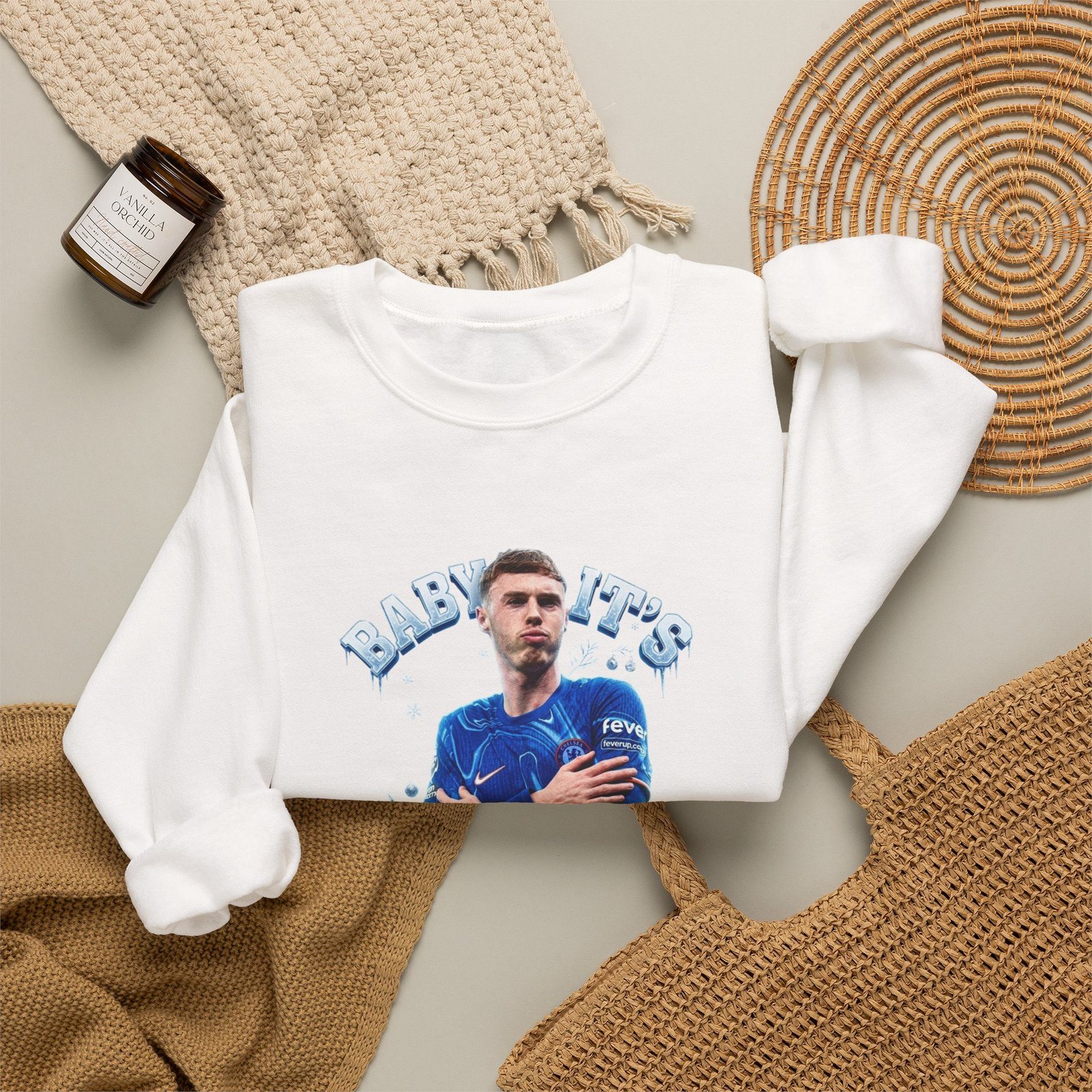 Baby It's Cold Outside sweatshirt | Cole Palmer Its Cold Outside Sweatshirt | Chelsea Football Shirt | Chelsea , Christmas Football Sweater - Image 10