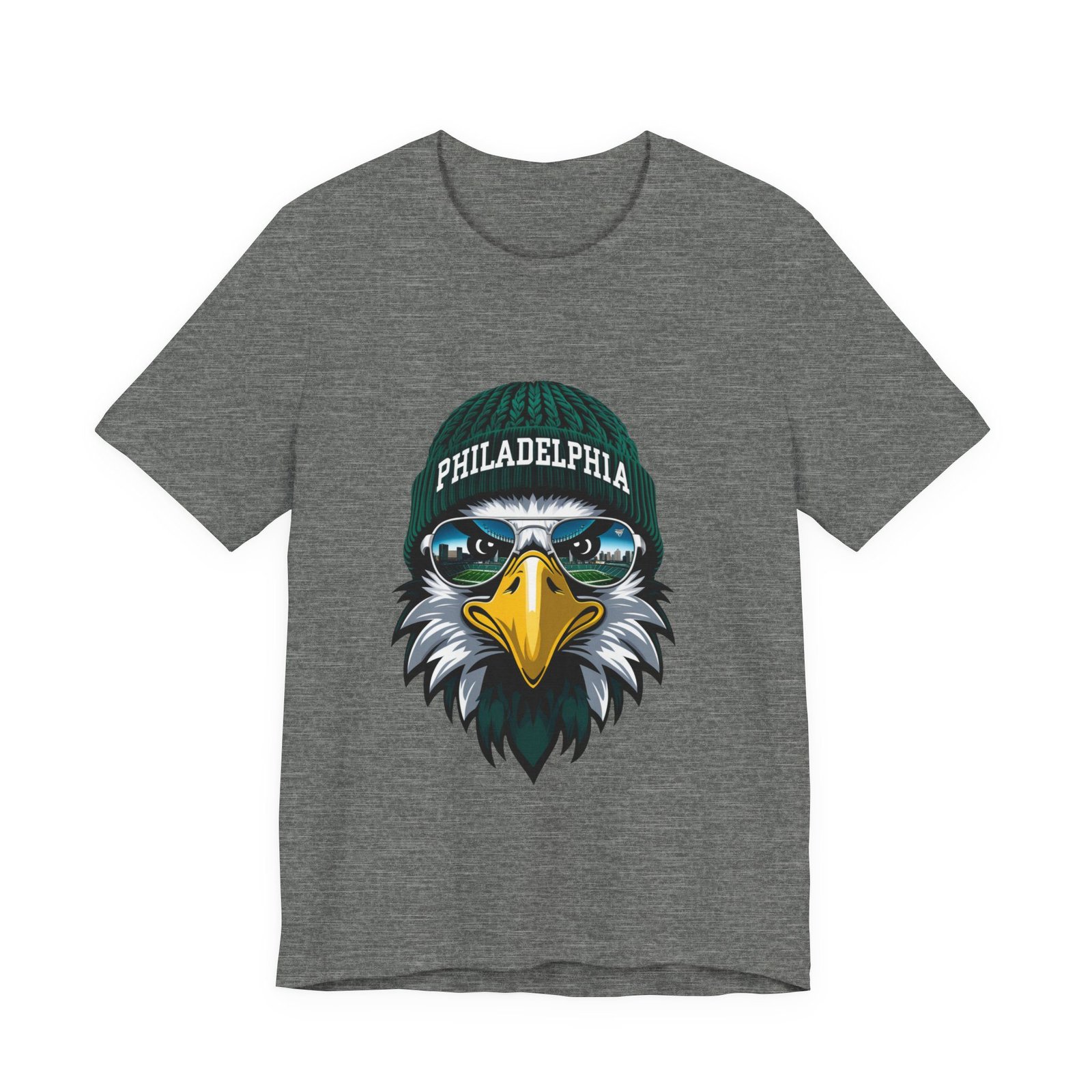 Philly Football T-Shirt | Cool Mascot with Glasses | Vintage Philly Fan Apparel | Retro Football Tee, philly goose , philadelphia eagles - Image 21