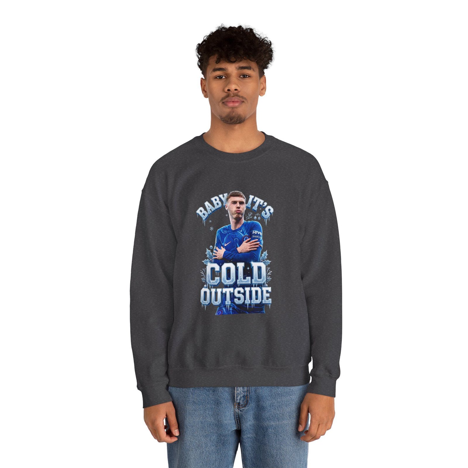 Baby It's Cold Outside sweatshirt | Cole Palmer Its Cold Outside Sweatshirt | Chelsea Football Shirt | Chelsea , Christmas Football Sweater - Image 39