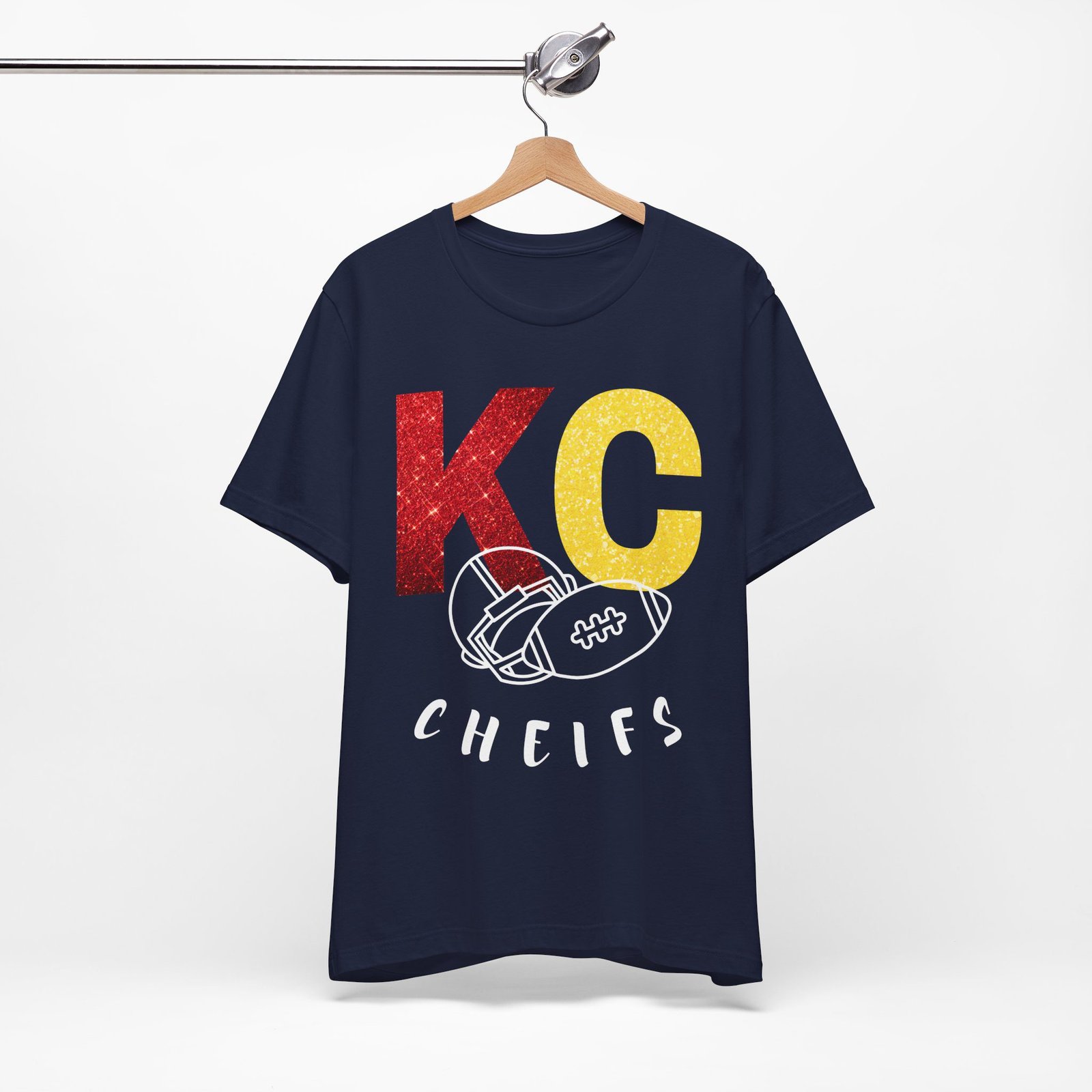 Kansas City Chiefs t shirt | KC Chiefs Hoodie | Vintage Football Pullover | Game Day Apparel | Gift for Chiefs Jersey Short Sleeve Tee - Image 38