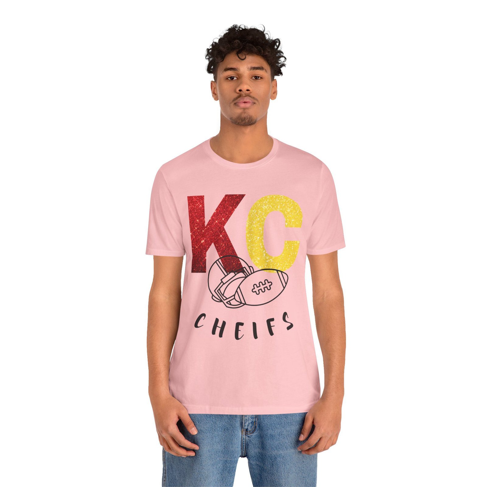 Kansas City Chiefs t shirt | KC Chiefs Hoodie | Vintage Football Pullover | Game Day Apparel | Gift for Chiefs Jersey Short Sleeve Tee - Image 48