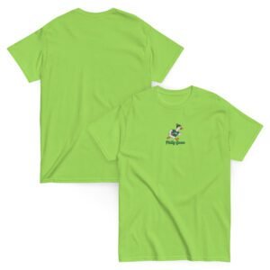 Alternative view of Philly Goose Embroidered T-Shirt – Philadelphia Football Fan Tee, Funny Goose Game Day Shirt, Green Philly Sports Gift for Men & Women