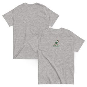 Philly Goose Embroidered T-Shirt – Philadelphia Football Fan Tee, Funny Goose Game Day Shirt, Green Philly Sports Gift for Men & Women