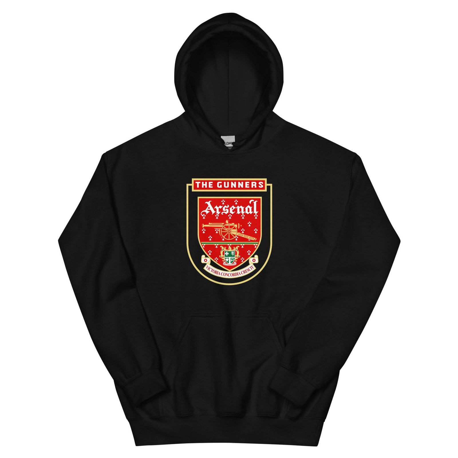 Retro Vintage Arsenal Logo Hoodie| Arsenal Fan Tee | Arsenal FC Apparel | Gift for Him or Her - Image 8