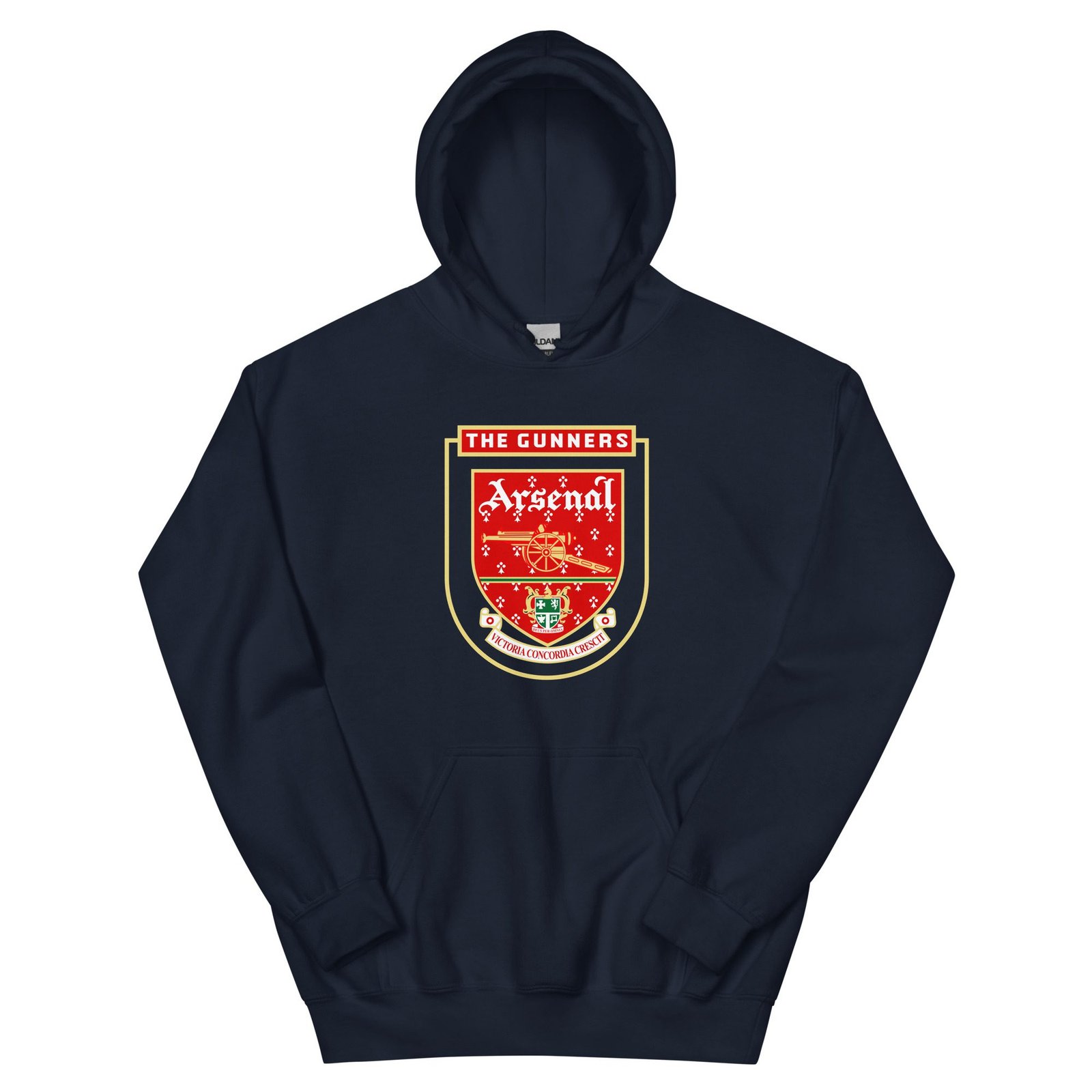 Retro Vintage Arsenal Logo Hoodie| Arsenal Fan Tee | Arsenal FC Apparel | Gift for Him or Her