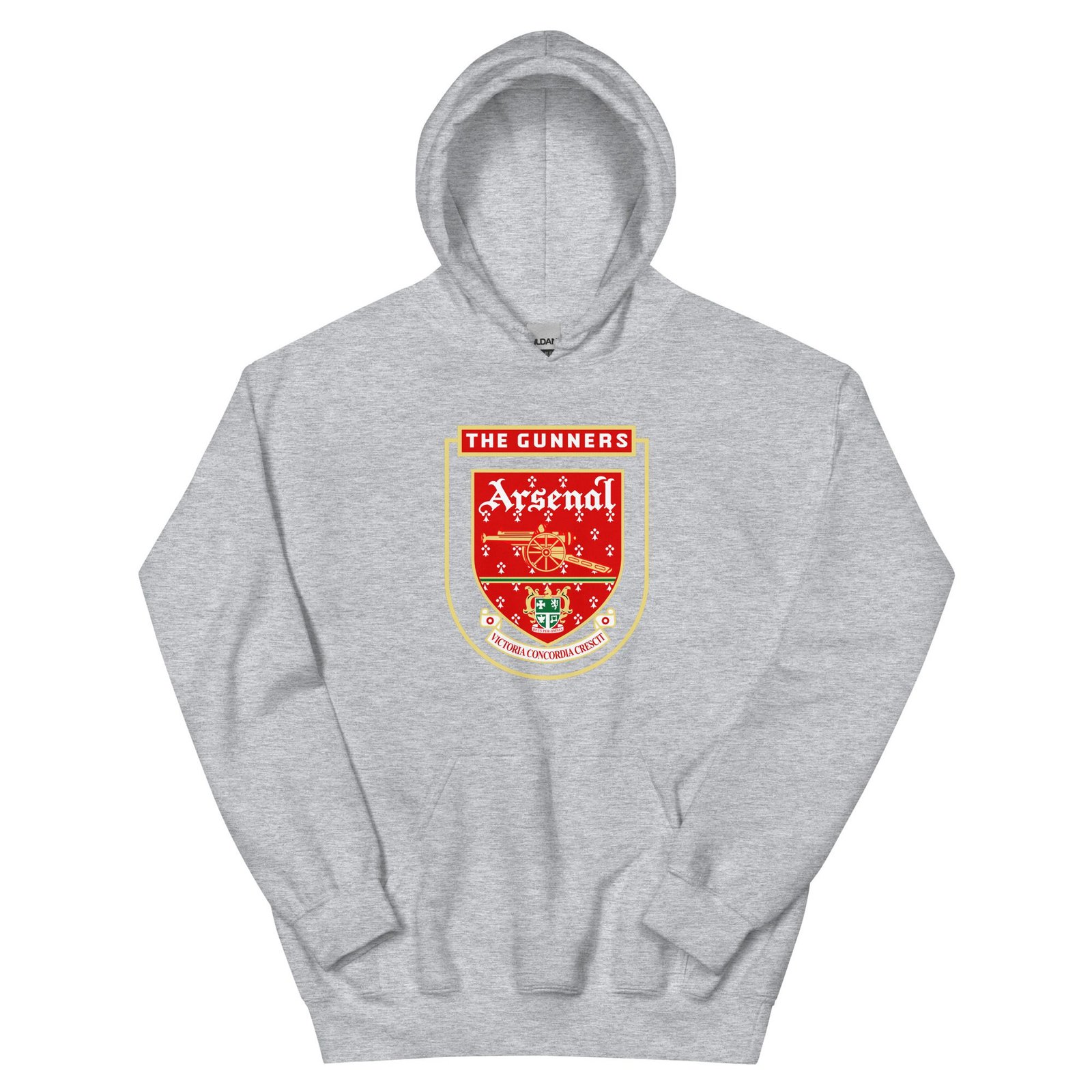 Retro Vintage Arsenal Logo Hoodie| Arsenal Fan Tee | Arsenal FC Apparel | Gift for Him or Her - Image 11