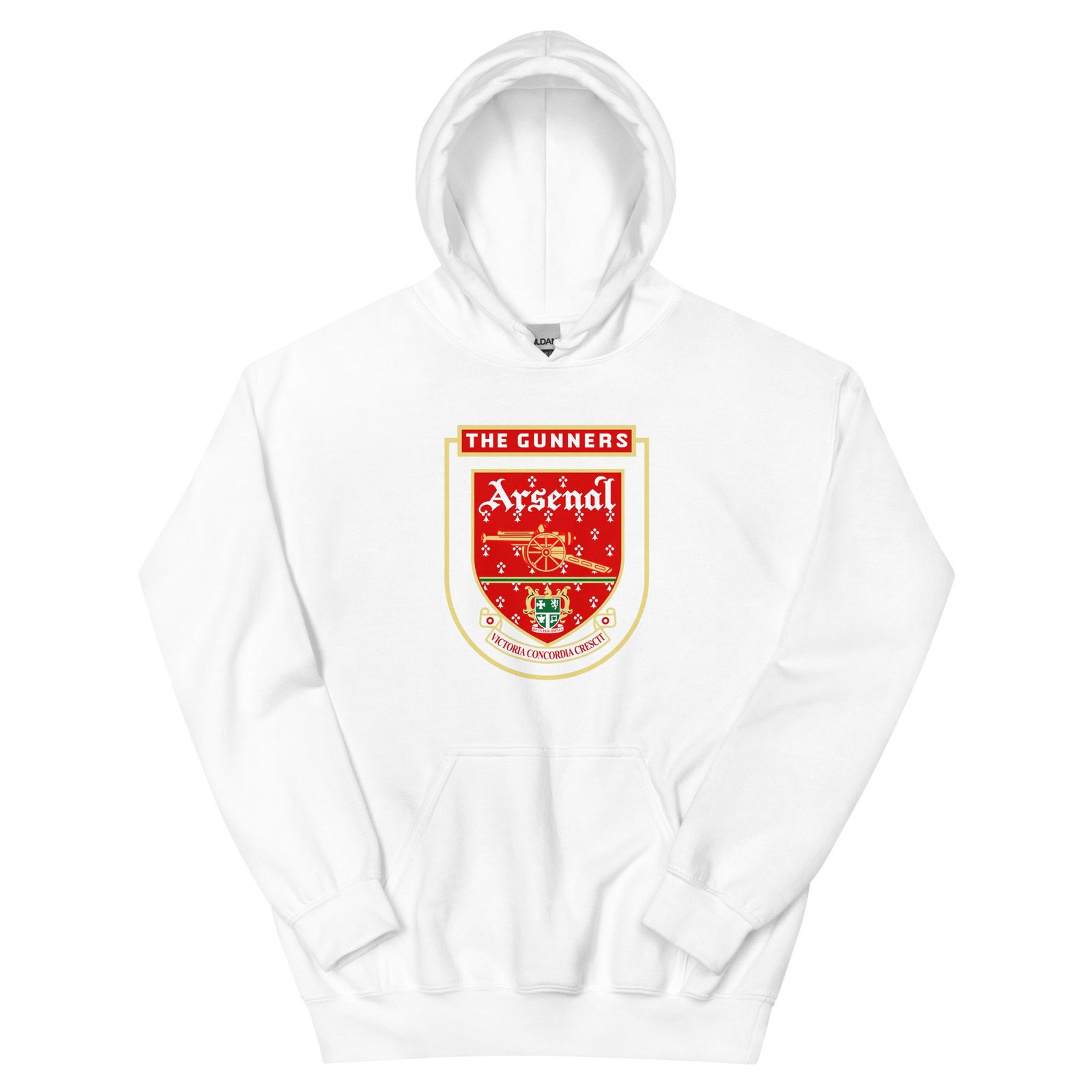 Retro Vintage Arsenal Logo Hoodie| Arsenal Fan Tee | Arsenal FC Apparel | Gift for Him or Her - Image 17