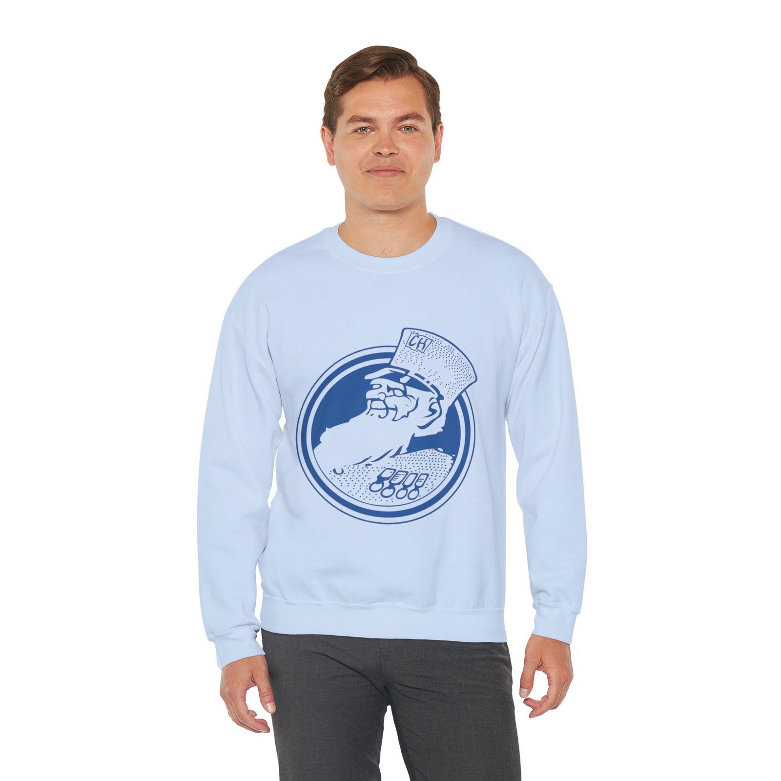 Retro Chelsea Sweatshirt | Vintage Chelsea Football Crewneck | Classic Blue Soccer Pullover | Retro Football Fan Gift | Unisex Sports Apparel - Image 4