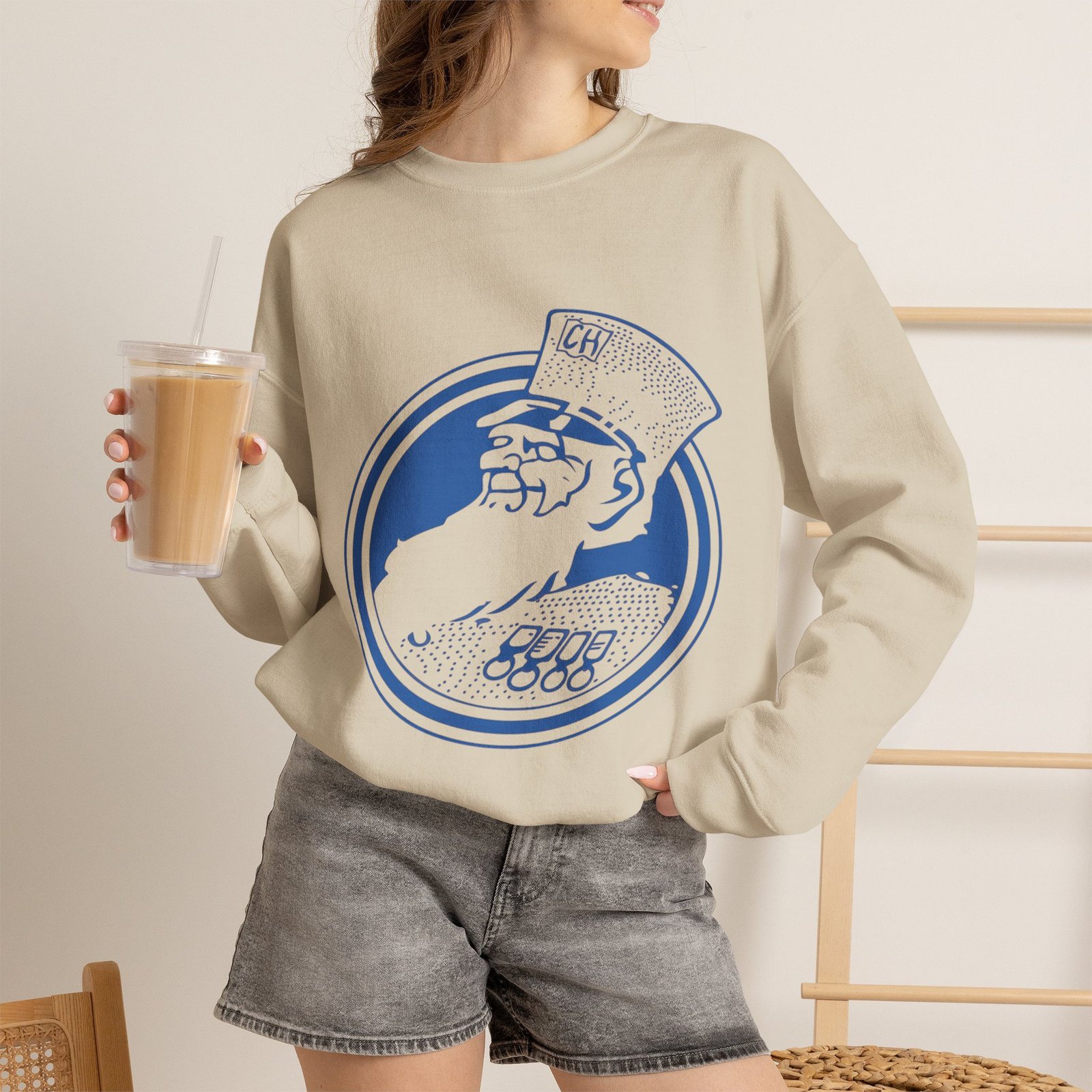 Retro Chelsea Sweatshirt | Vintage Chelsea Football Crewneck | Classic Blue Soccer Pullover | Retro Football Fan Gift | Unisex Sports Apparel - Image 22