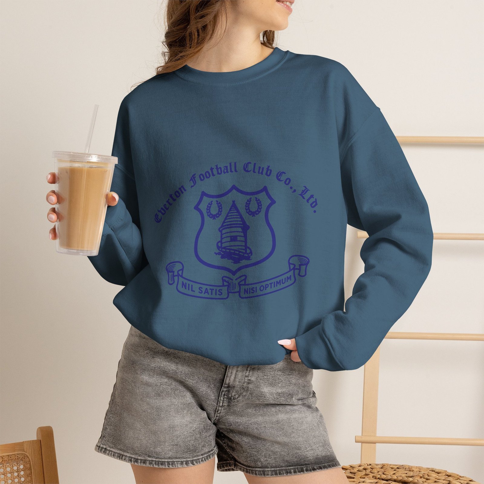 Everton Retro Vintage Sweatshirt | Everton Football Club Crewneck | Classic Blue Soccer Sweatshirt | Vintage Football Fan Gift | Unisex Retro Sports Apparel - Image 40