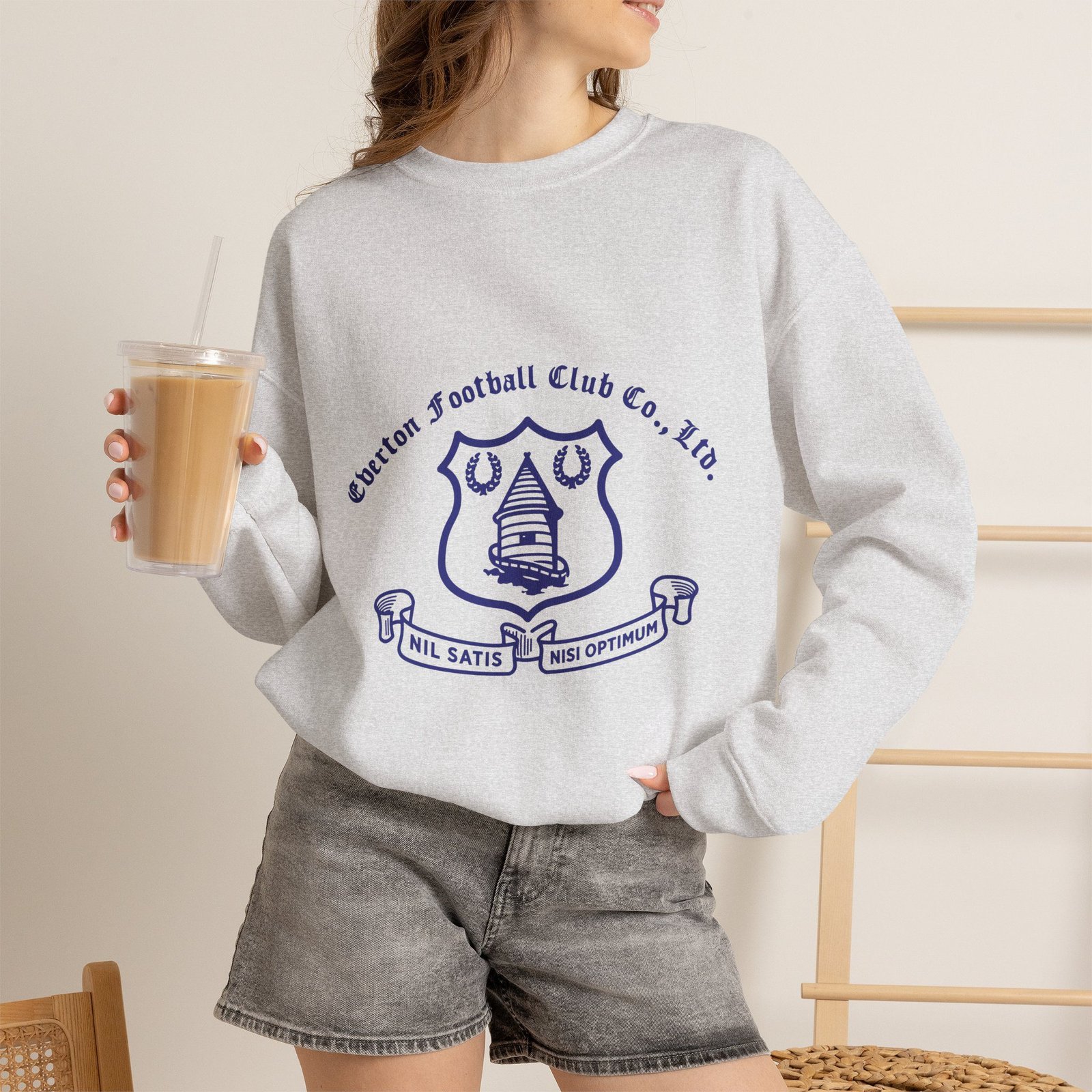 Everton Retro Vintage Sweatshirt | Everton Football Club Crewneck | Classic Blue Soccer Sweatshirt | Vintage Football Fan Gift | Unisex Retro Sports Apparel - Image 16