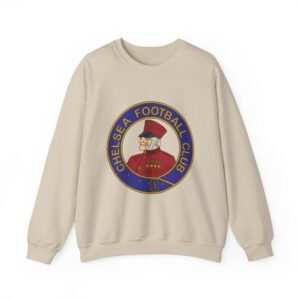 Retro Chelsea Sweatshirt | Vintage Chelsea Football Crewneck | Classic Blue Soccer Pullover | Retro Chelsea Fan Gift | Unisex Football Apparel