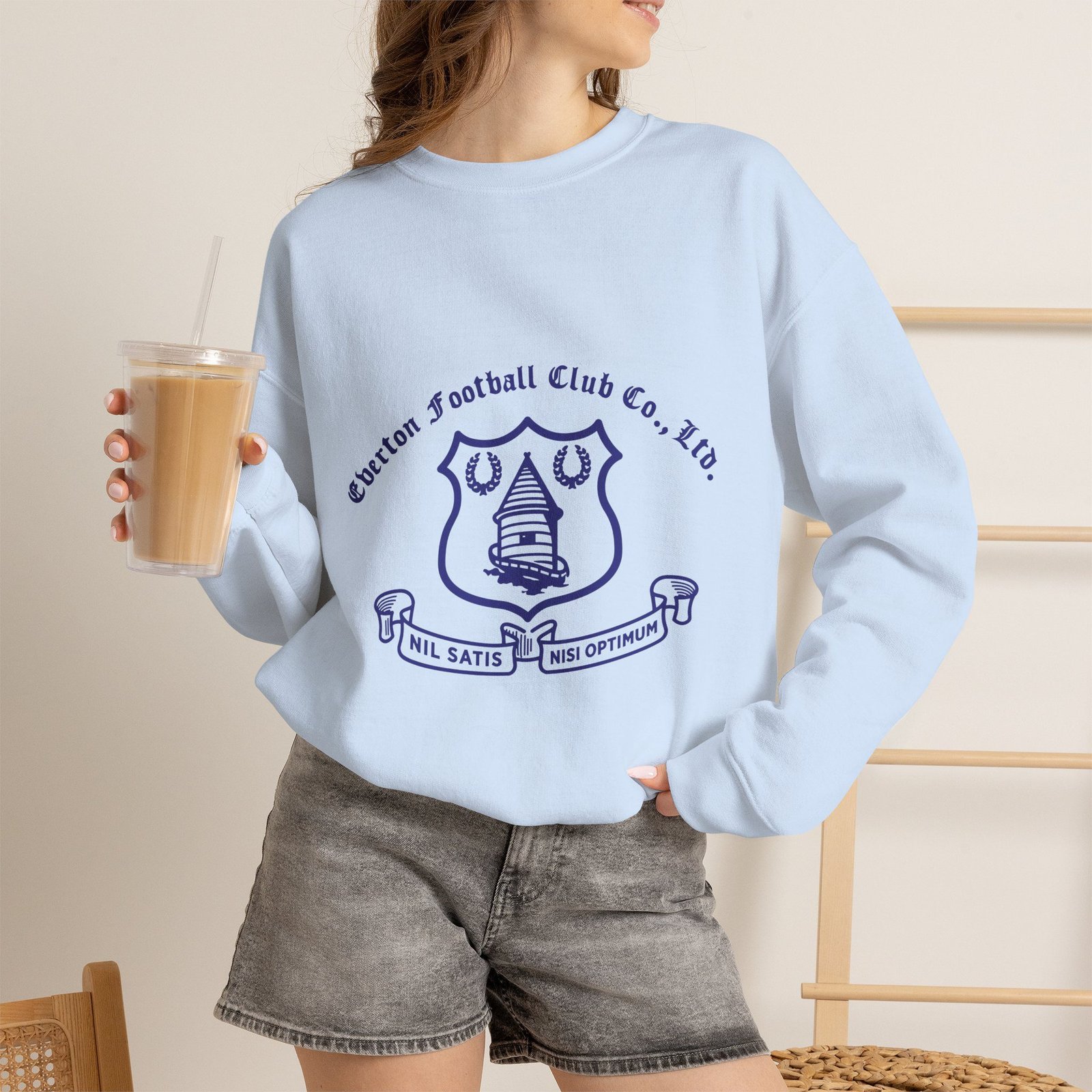 Everton Retro Vintage Sweatshirt | Everton Football Club Crewneck | Classic Blue Soccer Sweatshirt | Vintage Football Fan Gift | Unisex Retro Sports Apparel - Image 28