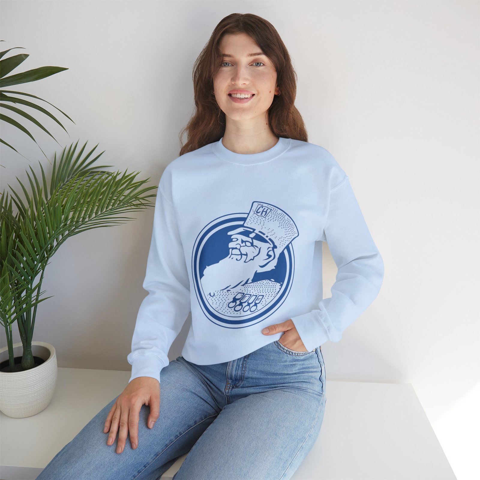 Retro Chelsea Sweatshirt | Vintage Chelsea Football Crewneck | Classic Blue Soccer Pullover | Retro Football Fan Gift | Unisex Sports Apparel - Image 5