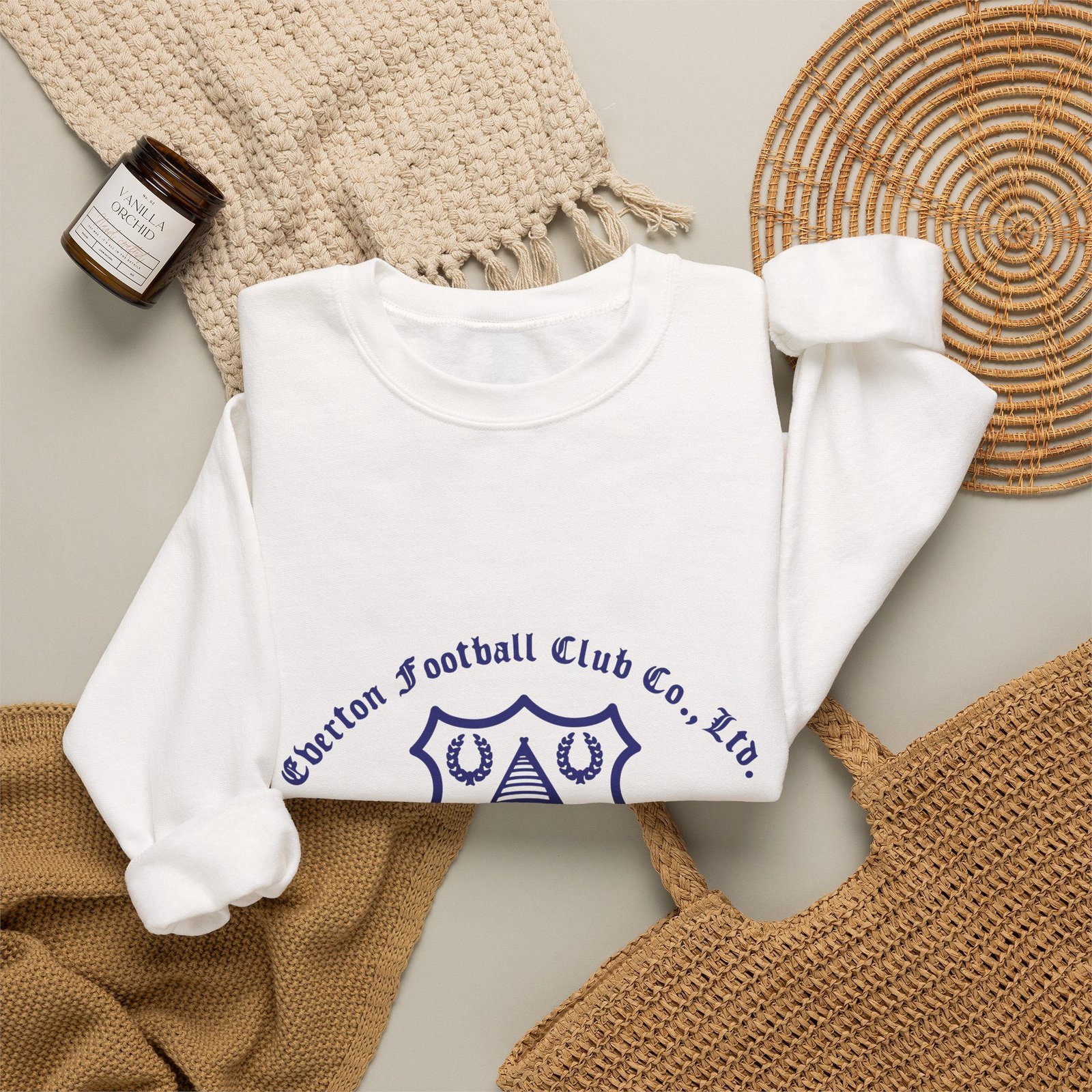Everton Retro Vintage Sweatshirt | Everton Football Club Crewneck | Classic Blue Soccer Sweatshirt | Vintage Football Fan Gift | Unisex Retro Sports Apparel - Image 9