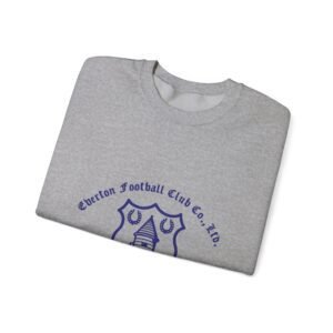 Alternative view of Everton Retro Vintage Sweatshirt | Everton Football Club Crewneck | Classic Blue Soccer Sweatshirt | Vintage Football Fan Gift | Unisex Retro Sports Apparel