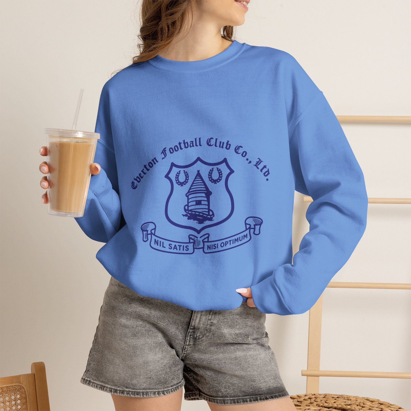 Everton Retro Vintage Sweatshirt | Everton Football Club Crewneck | Classic Blue Soccer Sweatshirt | Vintage Football Fan Gift | Unisex Retro Sports Apparel - Image 34